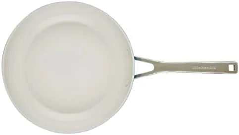 KitchenAid Hard Anodized Ceramic 9-Piece Nonstick Cookware Set – Includes Fry Pans, Saucepan, Stockpot, Durable, Even Heating, Oven Safe to 500°F, Blue Velvet