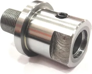 Lathe Spindle Adapter to fit 5/8" plain Shopsmith spindle to 3/4" x 16 TPI threaded chucks and other lathe