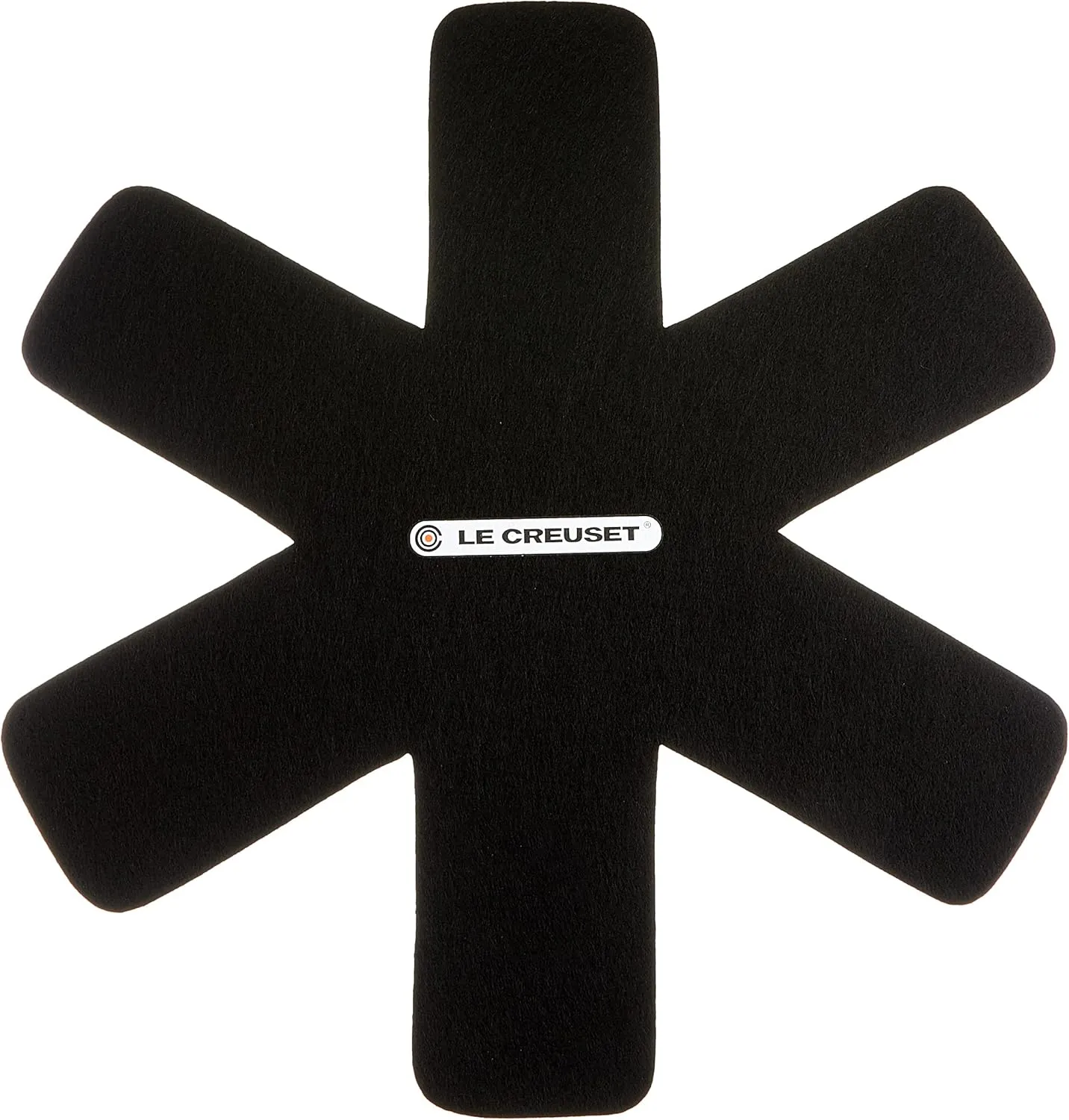 Le Creuset Felt Pan Protectors, Set of 3, 16" Diameter, Black