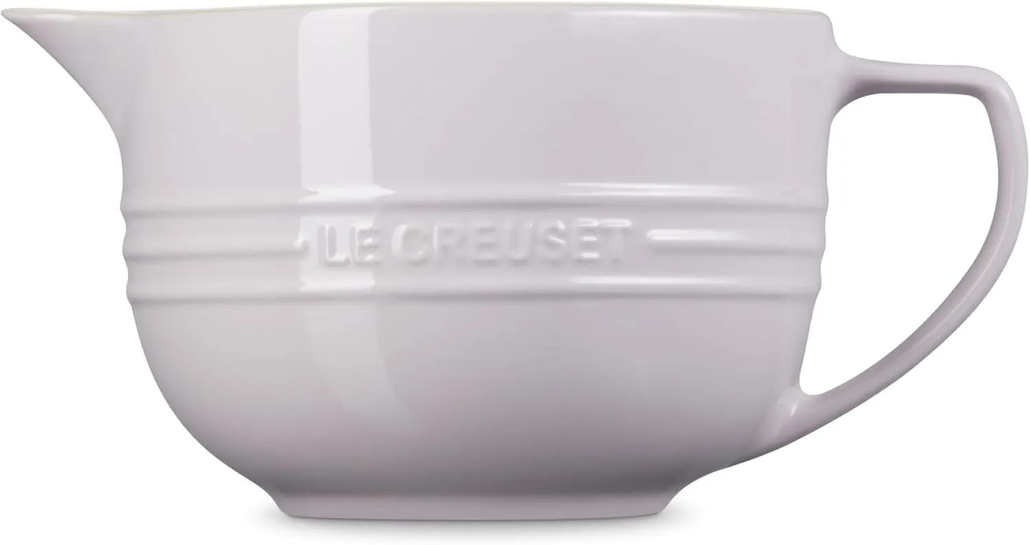 Le Creuset Stoneware Signature Batter Bowl, 3.2qt., Shallot