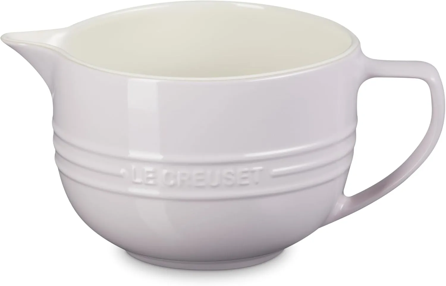 Le Creuset Stoneware Signature Batter Bowl, 3.2qt., Shallot