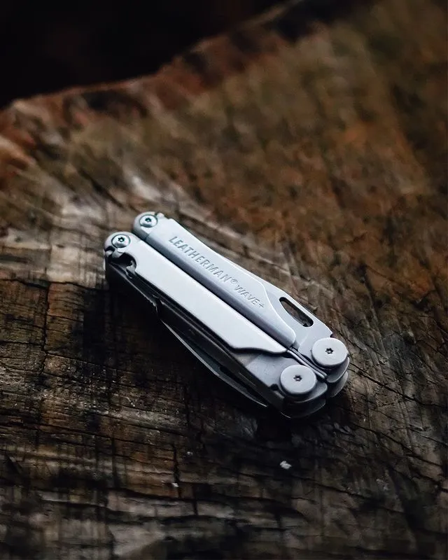 Leatherman 18 Tool Wave Plus Multi-Tool with Nylon Button Sheath