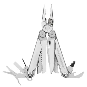 Leatherman 18 Tool Wave Plus Multi-Tool with Nylon Button Sheath