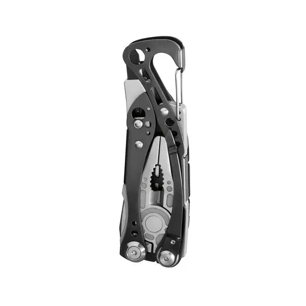 Leatherman Skeletool CX Lightweight Multi- Tool w/Clip 142gm 154CM S/S Blade - Stainless/Black -  Peg