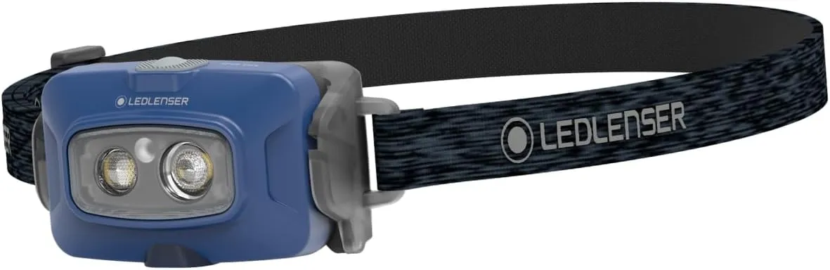 Ledlenser HF4R Core Headlamp LED Rechargeable LED Head Torch 500 Lumen Adventure Headlights Waterproof with Red Light Outdoor Headlamp Headlamp Waterproof Head Torch IP68