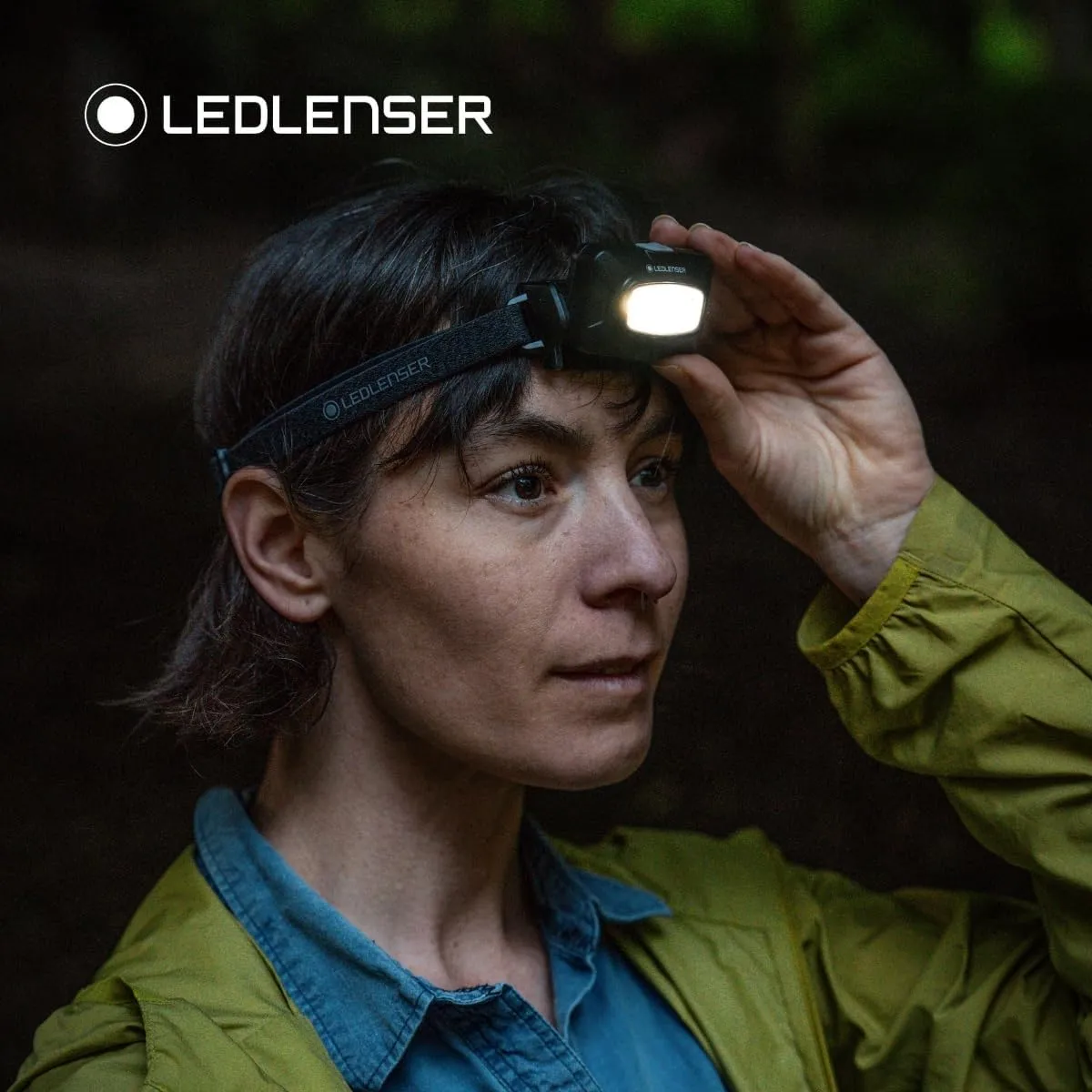Ledlenser HF4R Core Headlamp LED Rechargeable LED Head Torch 500 Lumen Adventure Headlights Waterproof with Red Light Outdoor Headlamp Headlamp Waterproof Head Torch IP68