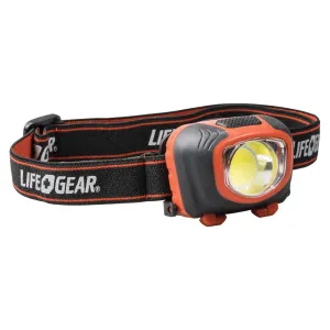 Life Gear 41-3765 Stormproof 260-Lumen Headlamp