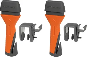 Lifehammer Safety Hammer Evolution - Automatic Emergency Escape and Rescue Hammer with Seatbelt Cutter - 2 Pack