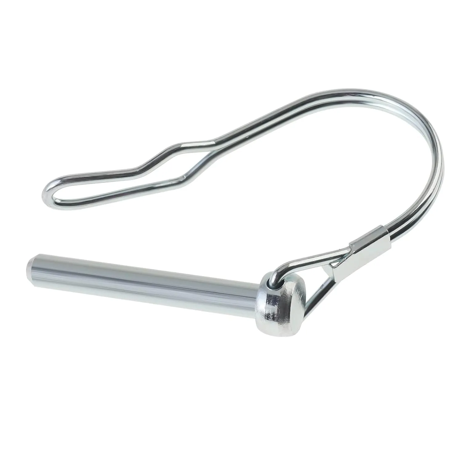 Lock Pin,Locking Pin,Hitch Pin,Hitch Lock,Trailer Pin,Trailer Coupler Pin, Wire Lock Pins, Shaft Locking Pin, Wire Locking Pin, Arch Shape Safety Coupler Pin with Long Ear for Trailer Farm(6mm x 44.5m