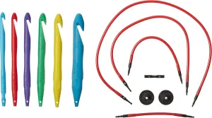 Love2Crochet Interchangeable Crochet Hook Set, USK 10.5/6.5mm-19/15mm (L2CK10.5-19)
