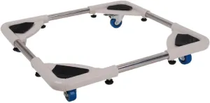 Magic Chef Adjustable Compact Washer Dolly for Easy Mobility with Locking Wheels and 220lb. Maximum Weight Load
