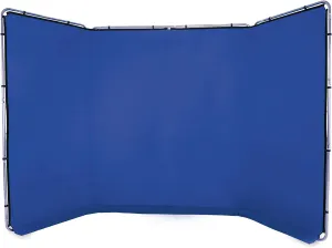 Manfrotto Panoramic Background 4m Chroma Key Blue LL LB7943