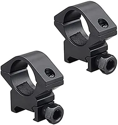 Mid-Height Aluminum 1 Inch Internal Diameter Picatinny Scope Ring Mounts fits ATI GSG-16 Hi-Point Carbine