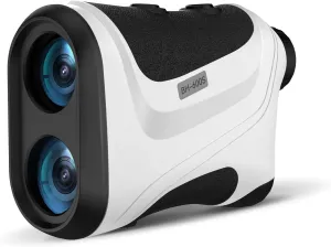 MOESAPU BH600 Golf Rangefinder with Slope On/Off, Tournament Legal,1200 Yards Laser Range Finder, High-Precision Flag Pole Locking Technology,7X Magnification, Fast Focus, Waterproof, Carry Case