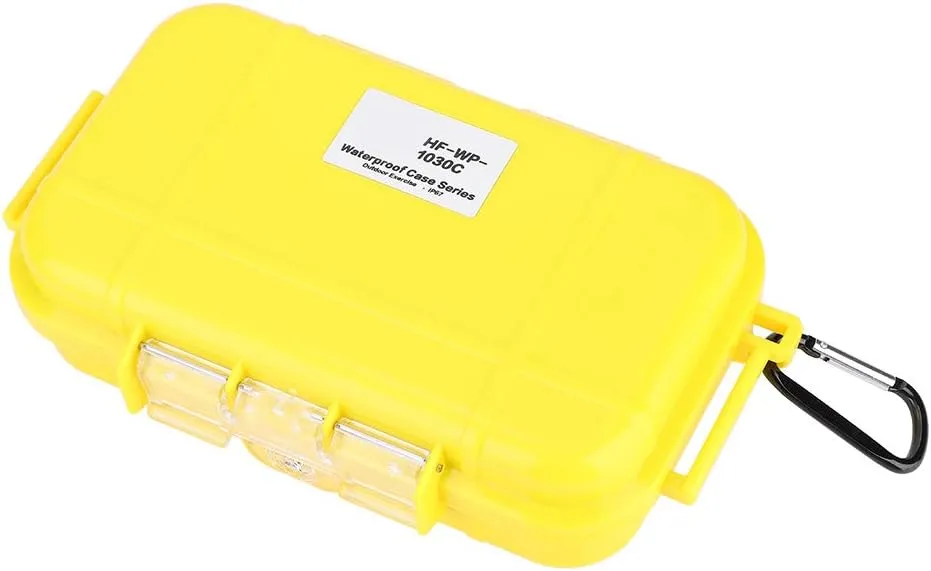 Mountaineering Camping Camping Storage, Shockproof Storage Case Portable Trunk Carrier Hard Case Emergency Survival Supplies for Boats Home Camping Sailing Waterproof Storage