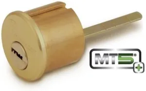 Mul-t-lock MT5  Rim Cylinder - Bright Brass