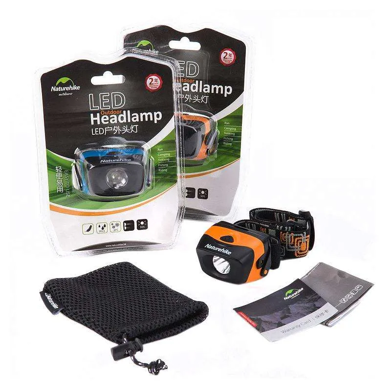 Naturehike Ultralight Outdoor LED Headlamp Camping Headlamp Waterproof NH00T001-D
