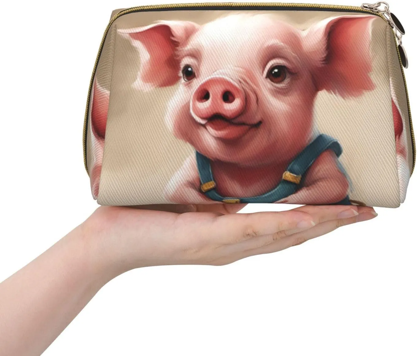 Naughty Pig Baby Toiletry Pouch, Travel-Friendly Makeup Organizer For Makeup Brushes, Lipsticks