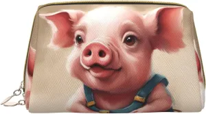 Naughty Pig Baby Toiletry Pouch, Travel-Friendly Makeup Organizer For Makeup Brushes, Lipsticks