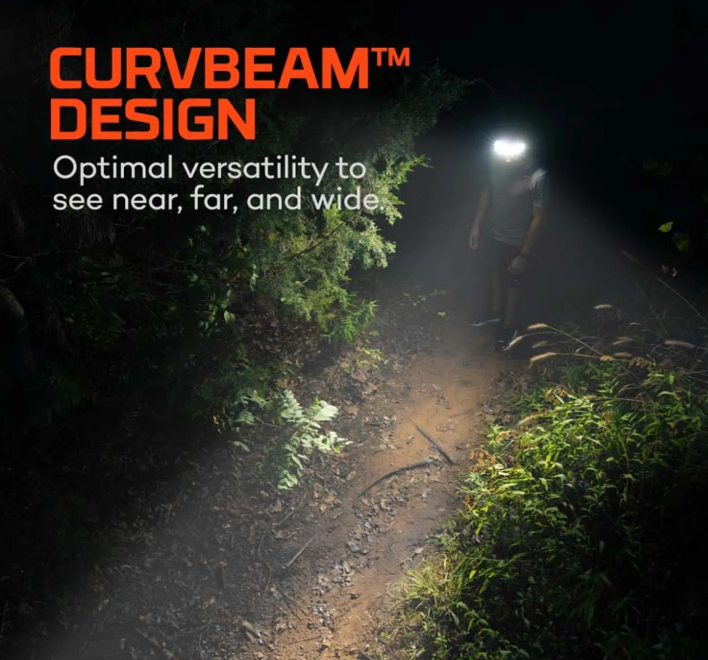 Nebo CurvBeam 600 Flex Headlamp Made, For Those on the Move