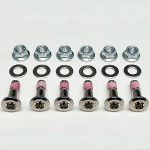 Nickel Wurks Specbolt Torx Sprocket bolt kit for KTM Gas Gas Husqvarna Beta and EURO motorcycles.