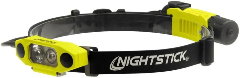 Nightstick XPR-5562GX DICATA Intrinsically Safe USB Low-Profile Dual-Light Headlamp