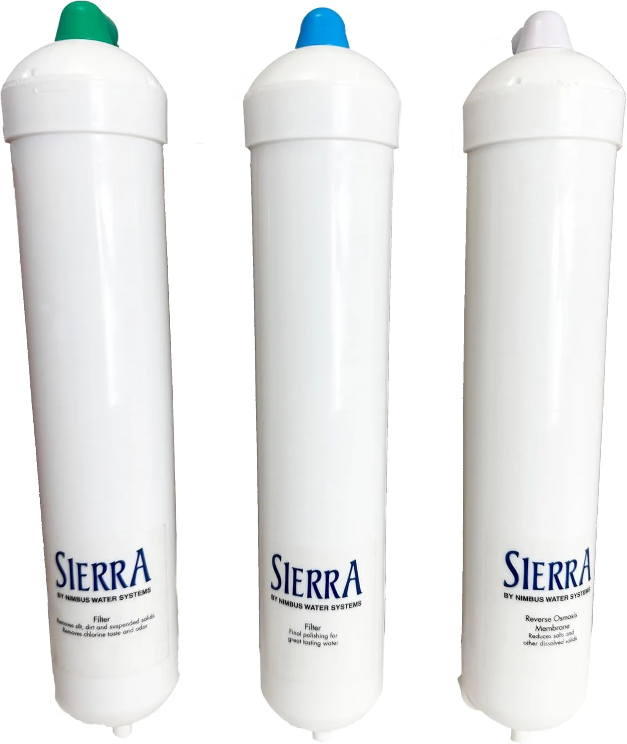 Nimbus Sierra Replacement Filter Kit, 104207, 104381, 104382, 104583, White