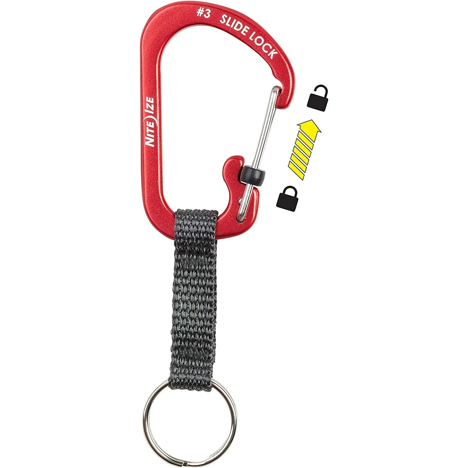 Nite Ize SlideLock Key Ring Aluminum #3
