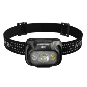 Nitecore NU33 700 Lumen LED Rechargeable Headlamp with White and Red Beams