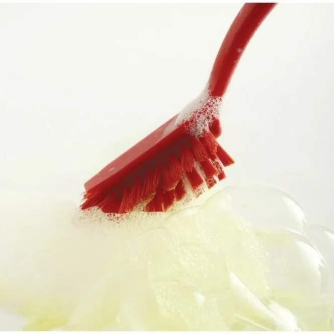 Norpro 2in1 Dish Scrub Brush Dishes Cleaning Scrubber Wand and Pot Scraper