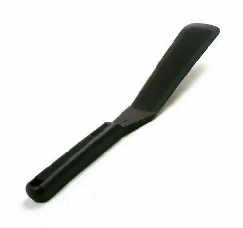 Norpro My Favorite Spatula - 11" Flexible Heat Resistant Nylon Turner - Black (2 Pack)