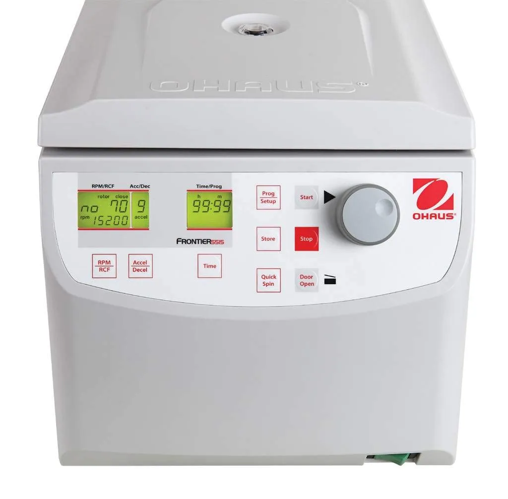 Ohaus 30130869 Model FC5515R Frontier 5000 Series High-Speed Microliter Centrifuge, 120V