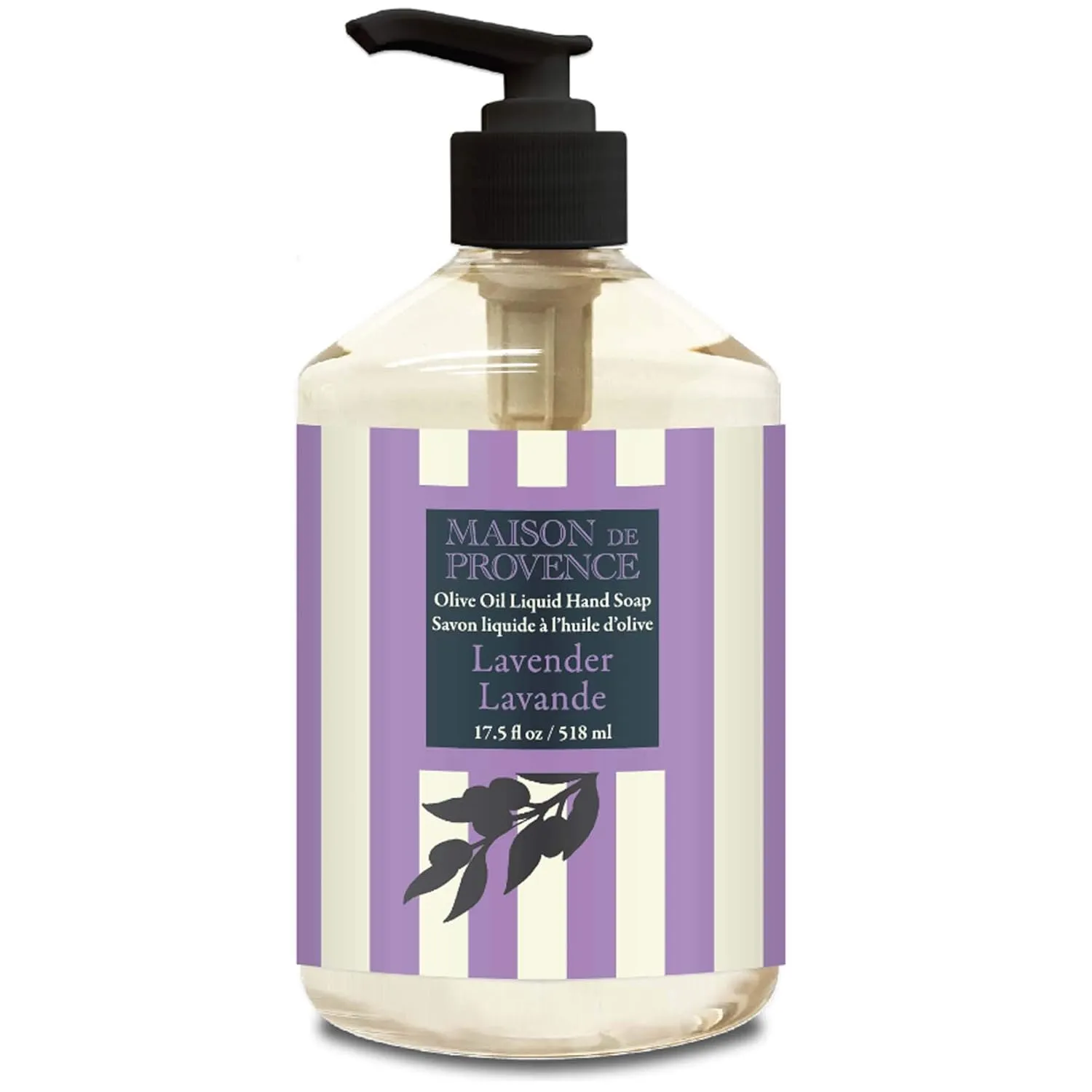 Olivia Care Liquid Hand Soap - Aromatic, Moisturizing with Organic Olive Oil, Anti-Bacterial, All-Natural Ingredients (Set of 4, Assorted Scents)