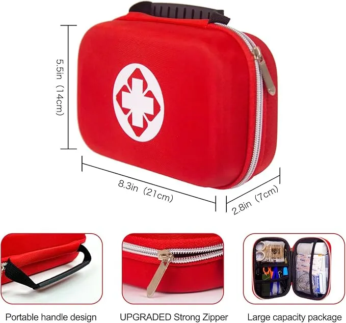 Outdoor Emergency Survival Kit, Survival Gear Complete, Wild Gear Kit with Fishing Tools, Flint, Blanket, Flashlight Great Gift for Climbing Camping Hiking Hunting Fishing