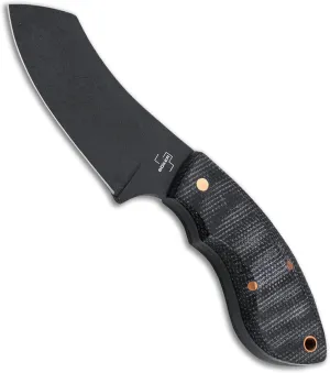 Outdoor Knife, Black Micarta Handle, D2 Steel Blade