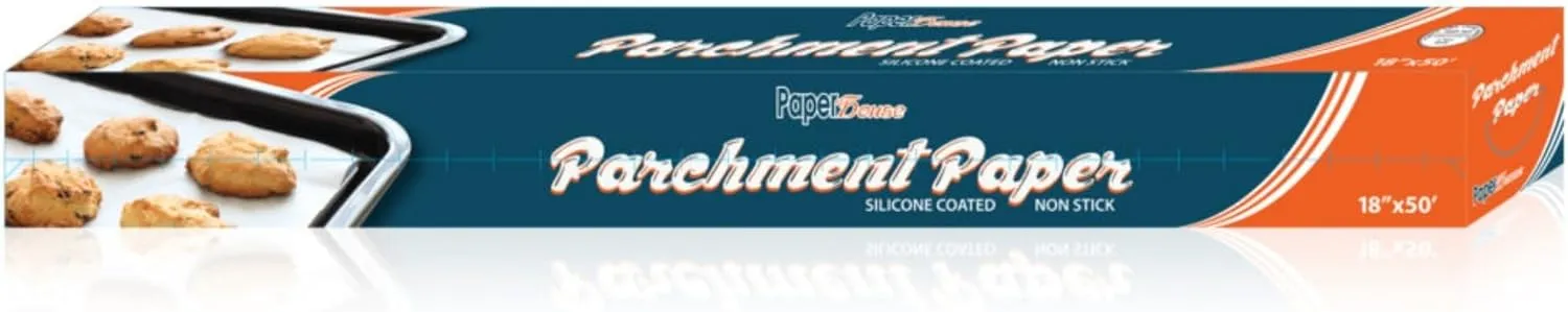 Parchment Paper Non Stick Roll 18" X 50 Feet 75 Square Foot, Premium Baking Paper