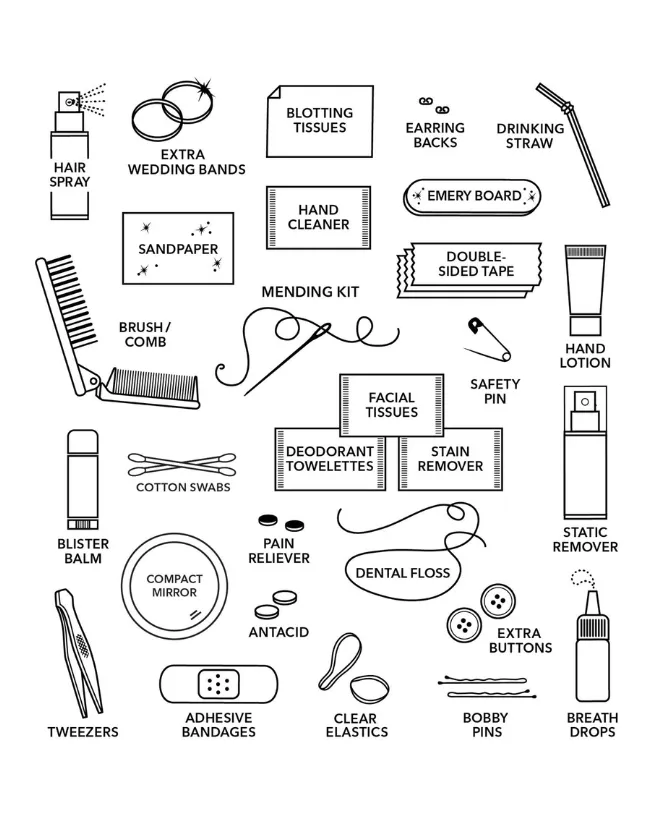 Pearl Shemergency Kit for Brides
