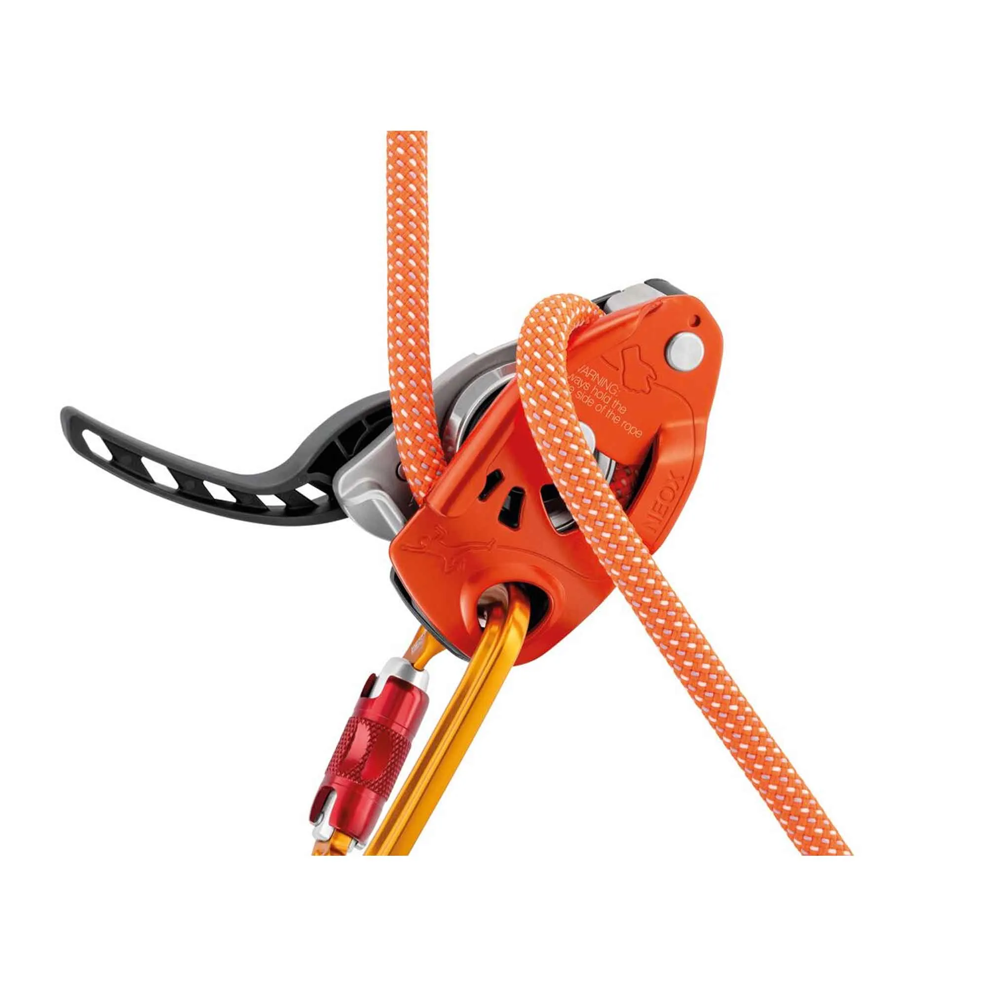 Petzl Neox Belay Device for Climbing
