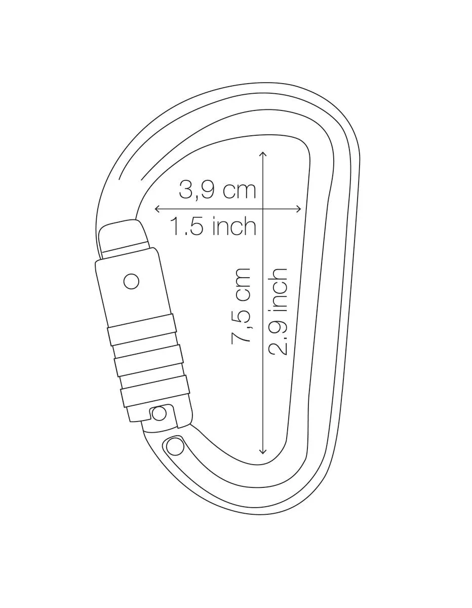 Petzl - Sm'D SCREW-LOCK