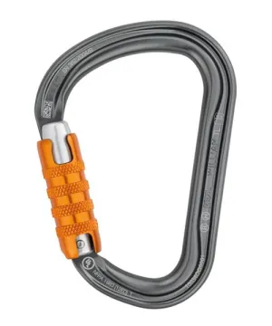 Petzl William D Carabiner, Triact-Lock Aluminum 25kN