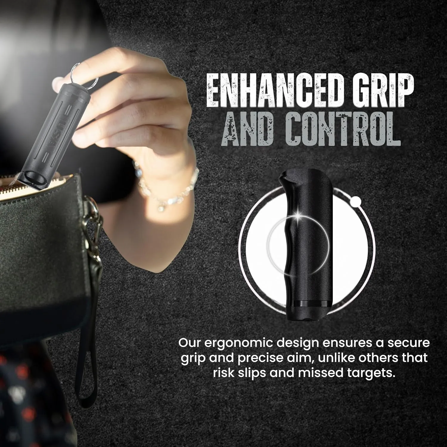 Police Magnum Keychain Pepper Spray Flip Top Safety 3 Pack 1/2oz- Maximum Heat Strength OC with Dye- Tactical Small Compact Case- for Women & Men's Self Defense- Made in The USA