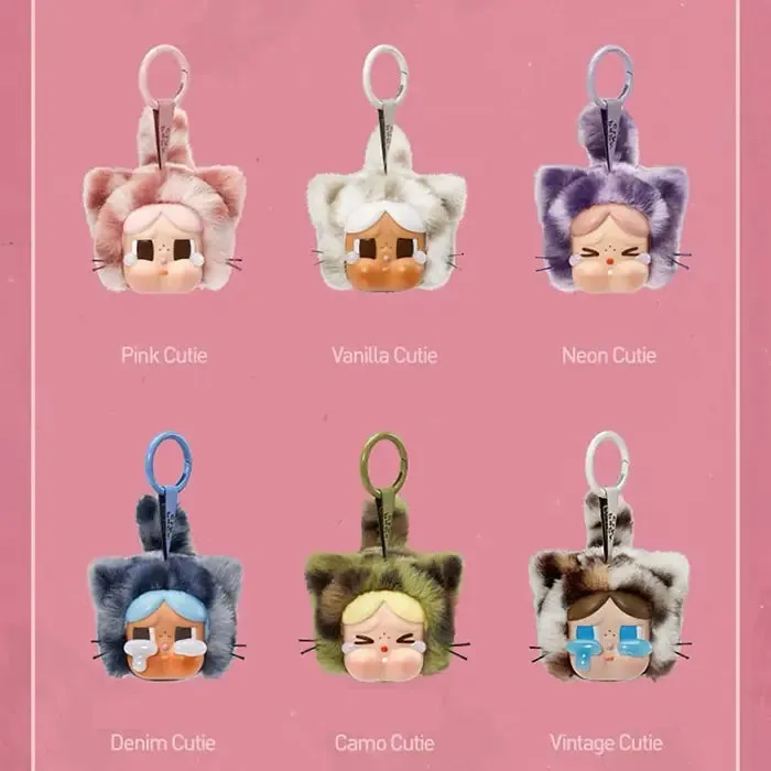 POP MART CRYBABY Wild But Cutie Series Vinyl Plush Pendant Blind Box