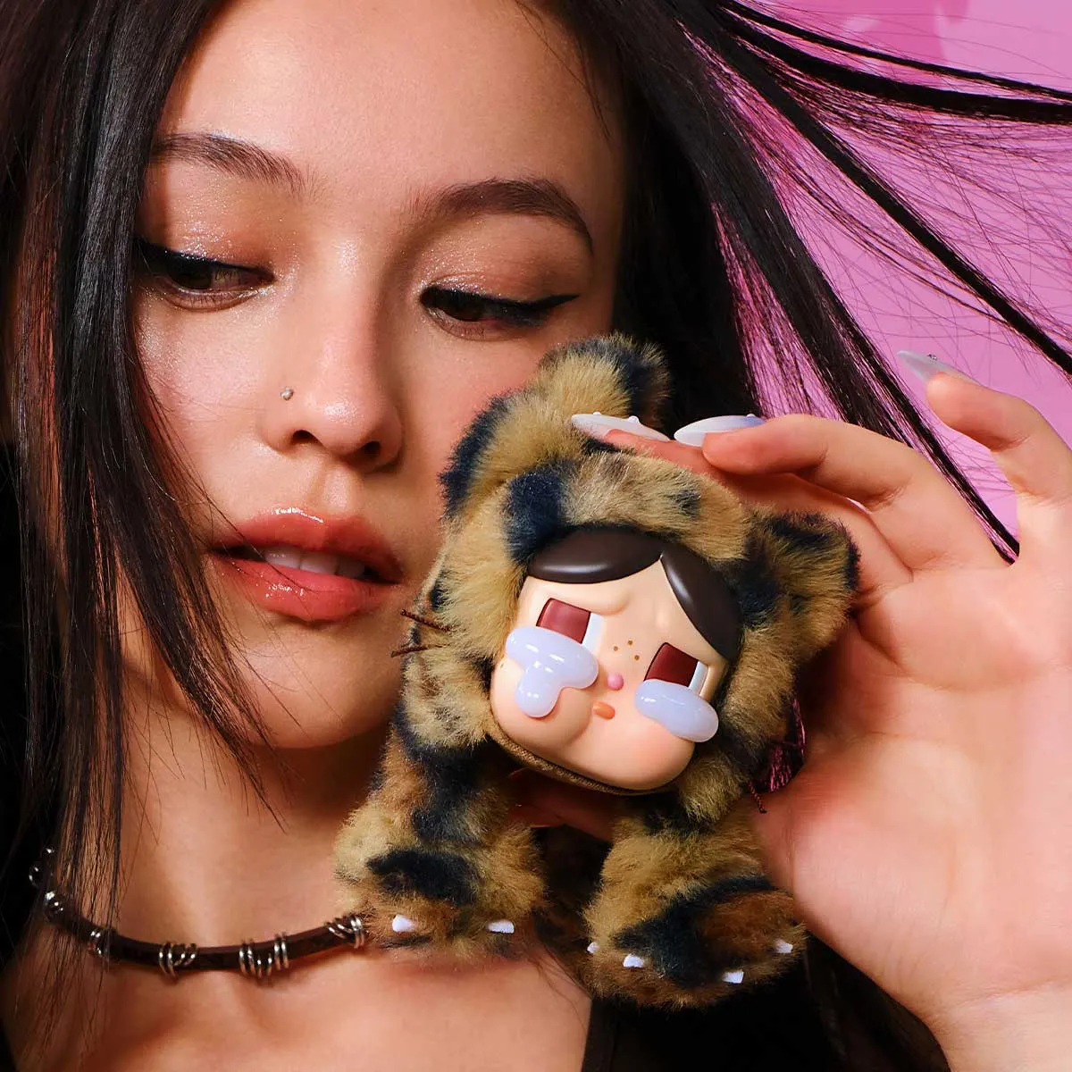 POP MART CRYBABY Wild But Cutie Series Vinyl Plush Pendant Blind Box
