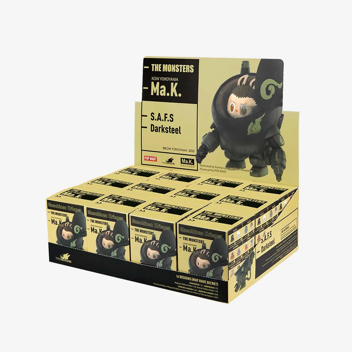 POP MART THE MONSTERS x Kow Yokoyama Ma.k. Series Blind Box
