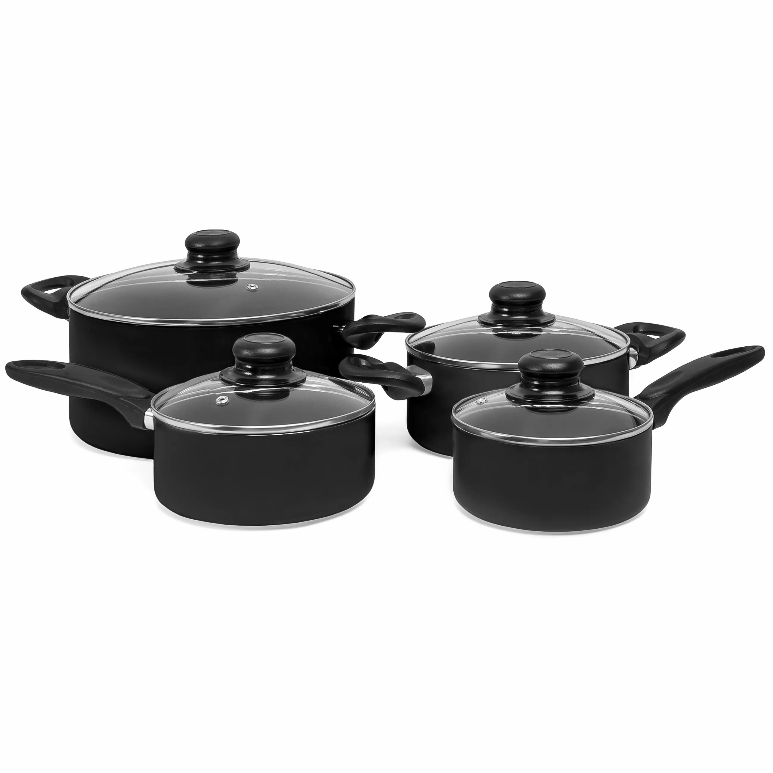 Pots Free High-capacity functionality BPA 15-Piece Pans & Set Nonstick Utensils Kitchen Curated collection w/