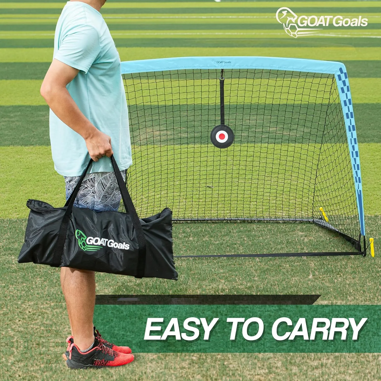 Premium Backyard Soccer Goal Set – Includes Portable Pop-Up Goals, Heavy-Duty Nets, Training Balls, and Full Equipment for Kids and Toddlers – Ideal for Outdoor Play & Skill Development
