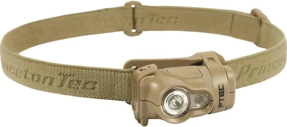 Princeton Tec Byte Tactical Headlamp (200 Lumens, Tan),BYT-TAC-TN