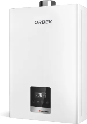 Propane Gas Tankless Water Heater - ORBEK 100,000 BTU Up to 4.3 GPM Indoor Installation - CSA Certified On-Demand Instant Hot Water Heater 3/4" NPT Connector Size