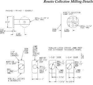 Providence by FPL- Solid Brass Passage Lever Set for Closet/Hallway Doors, 2-3/8" Backset, Antique Nickel Finish