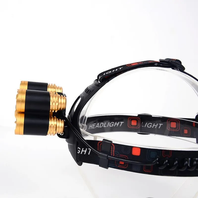 "BIG-BOB" 5 LED'S 12500LM HEADLAMP